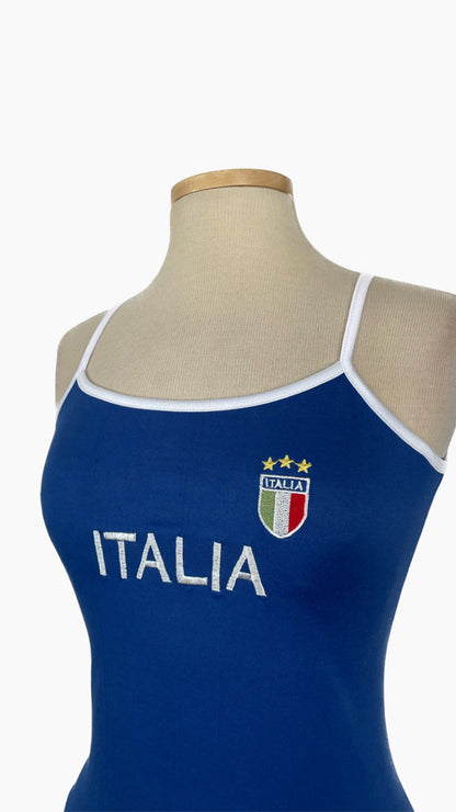 Embroidered Italia tank - 1xl