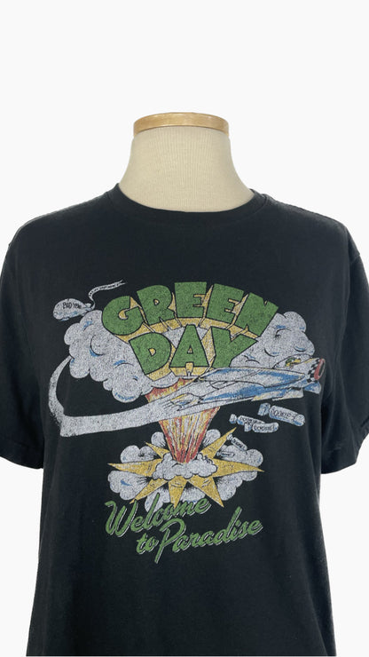 Green Day Welcome to Paradise tee - medium