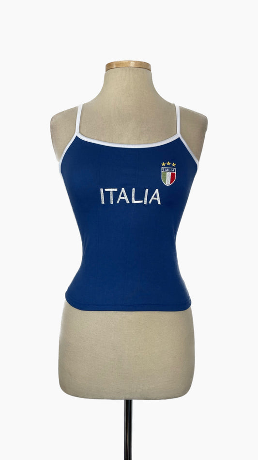 Embroidered Italia tank - 1xl