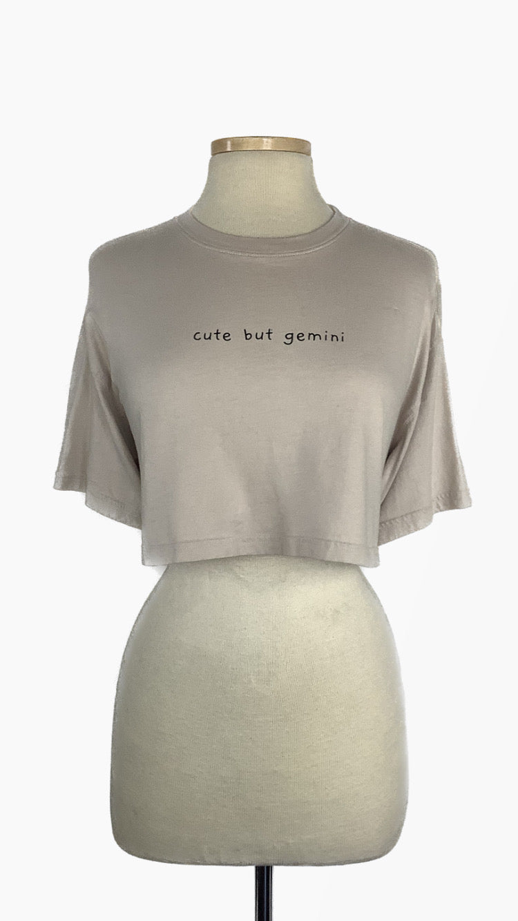 Cute but Gemini crop - medium