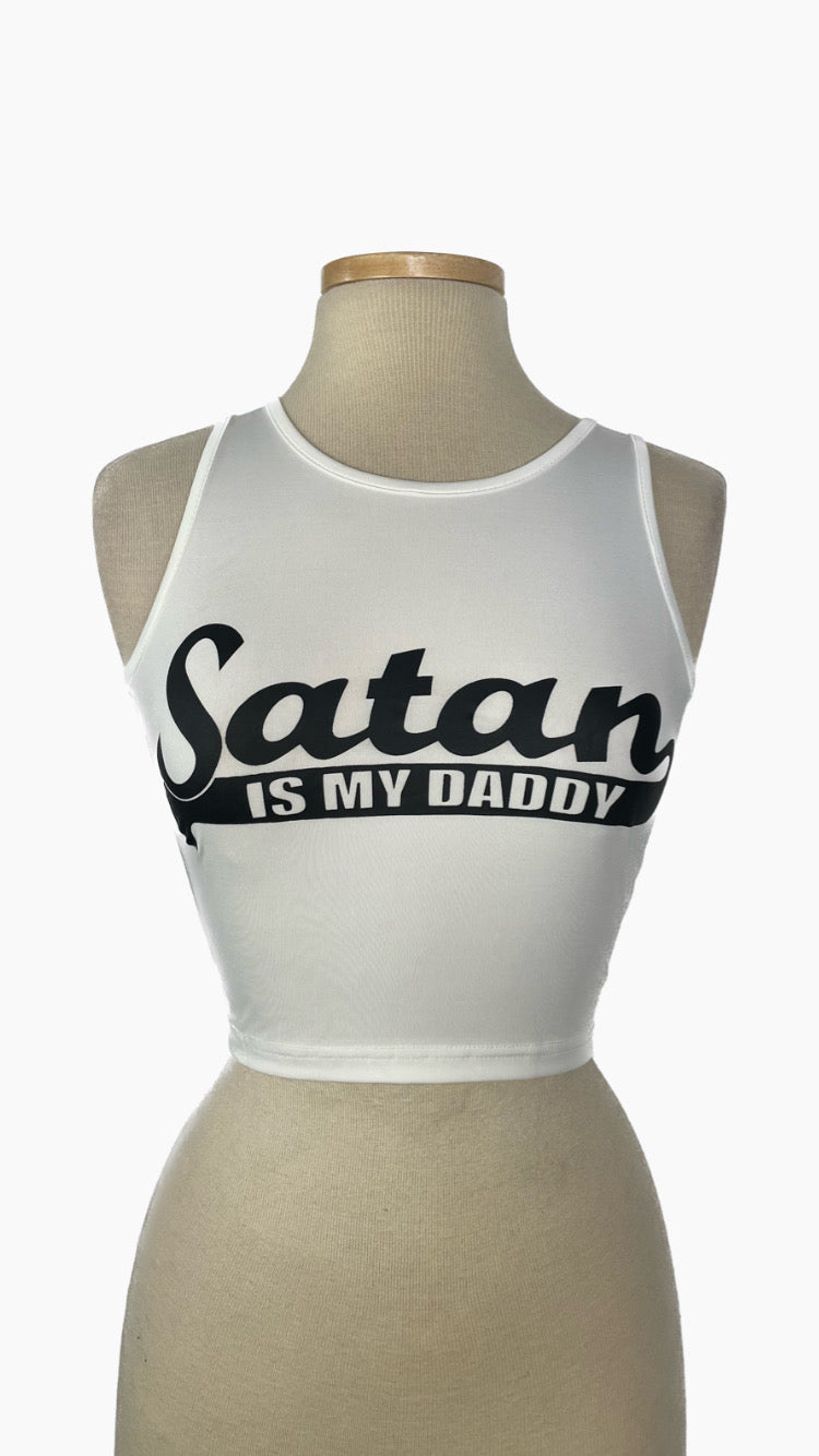 Satan is my daddy tank