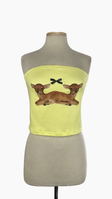 Fawn tube top - 1xl